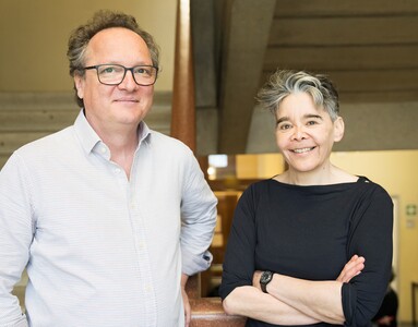 Geschäftsführer Martin Wurzenrainer und Geschäftsführerin Susanne Lettner im Integrationshaus
